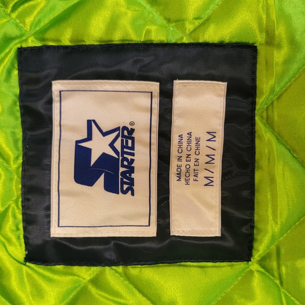🏈 NFL Starter Brand Womens NEW Seattle Seahawks Size MEDIUM Jacket 💚 - Picture 6 of 7